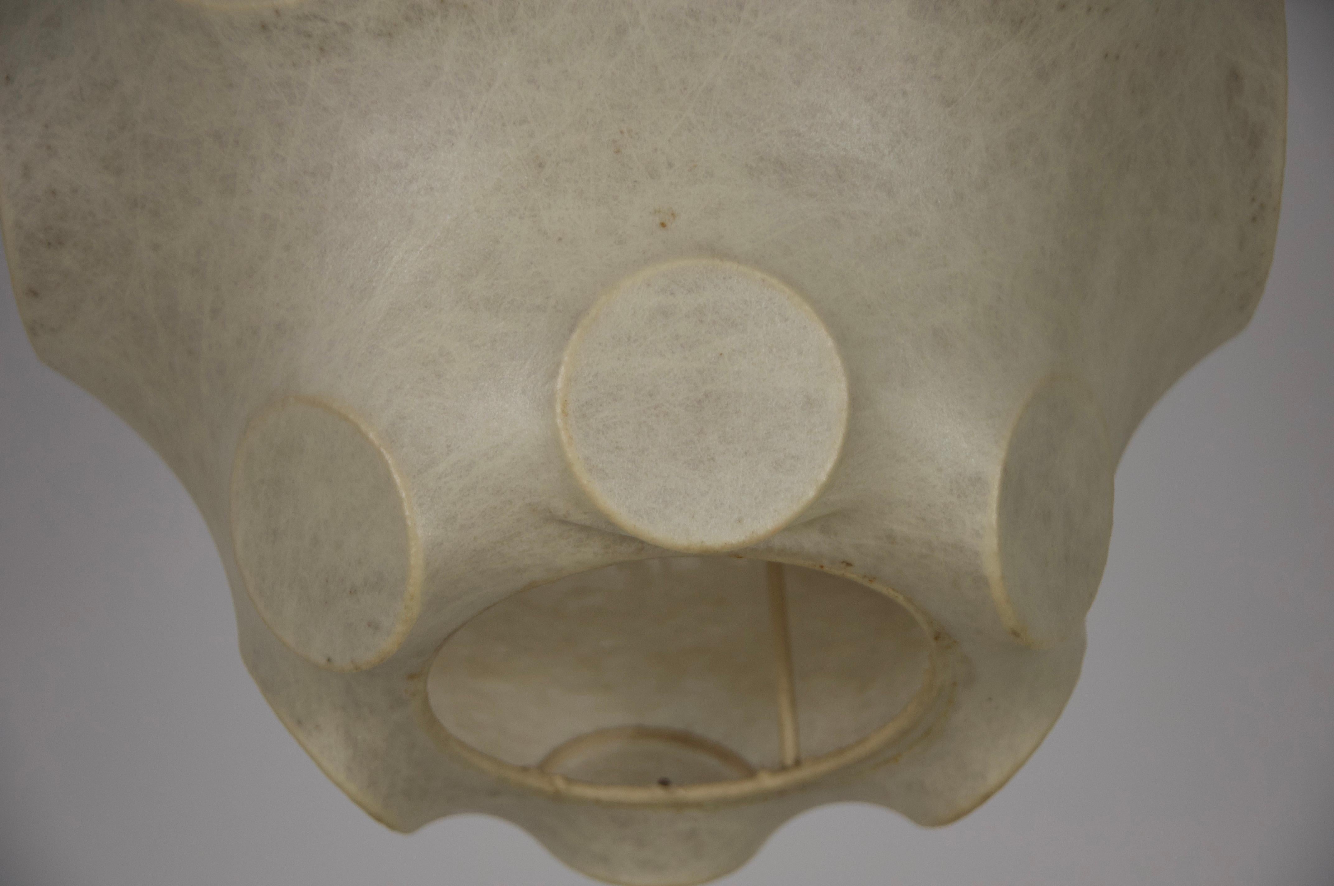 Mid-20th Century Midcentury Cocoon Pendant Light, 1960s, Italy