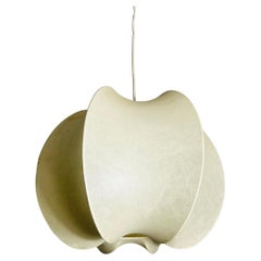 Midcentury Cocoon Pendant Light, 1960s, Italy