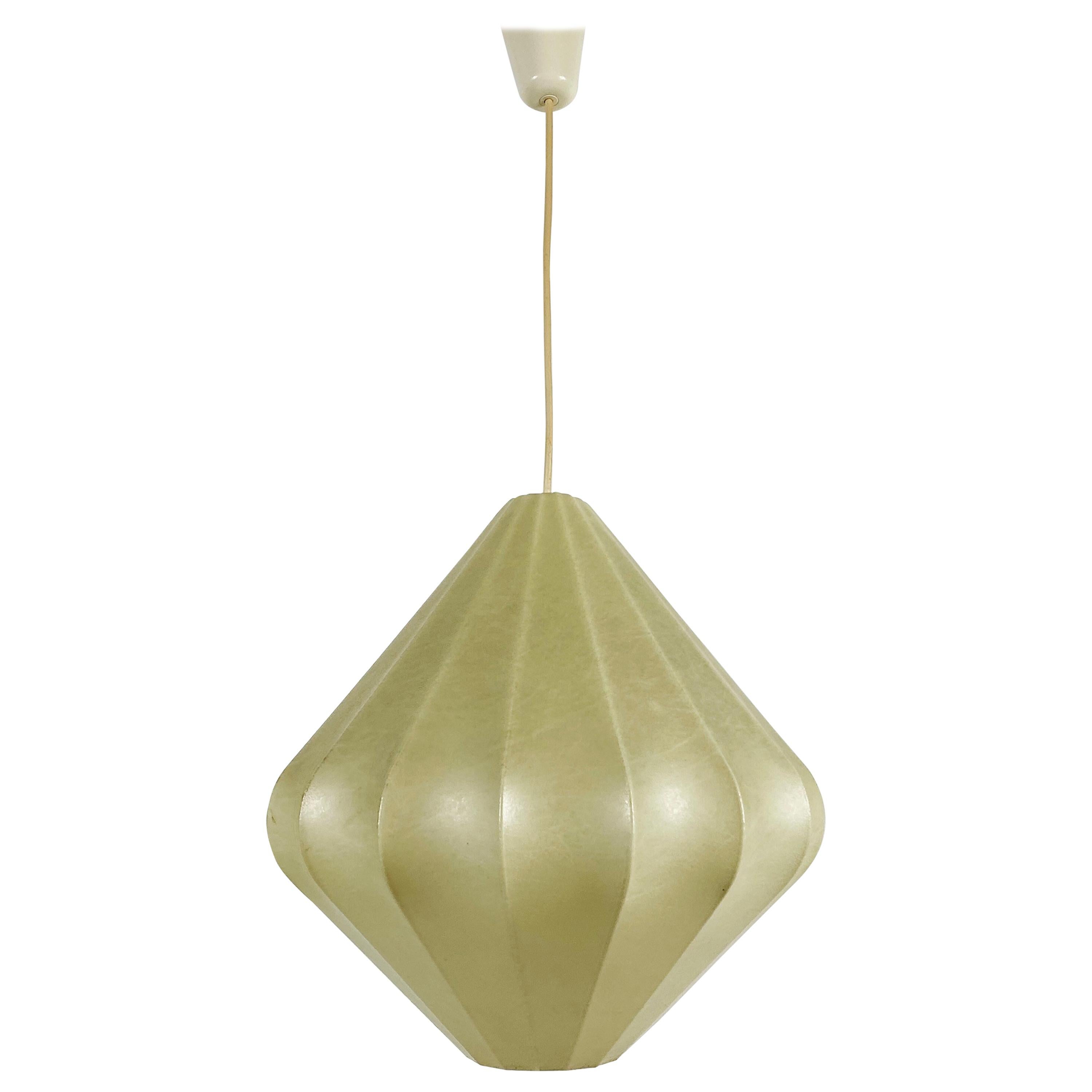 Midcentury Cocoon Pendant Light by Achille Castiglioni for Flos, 1960s, Italy