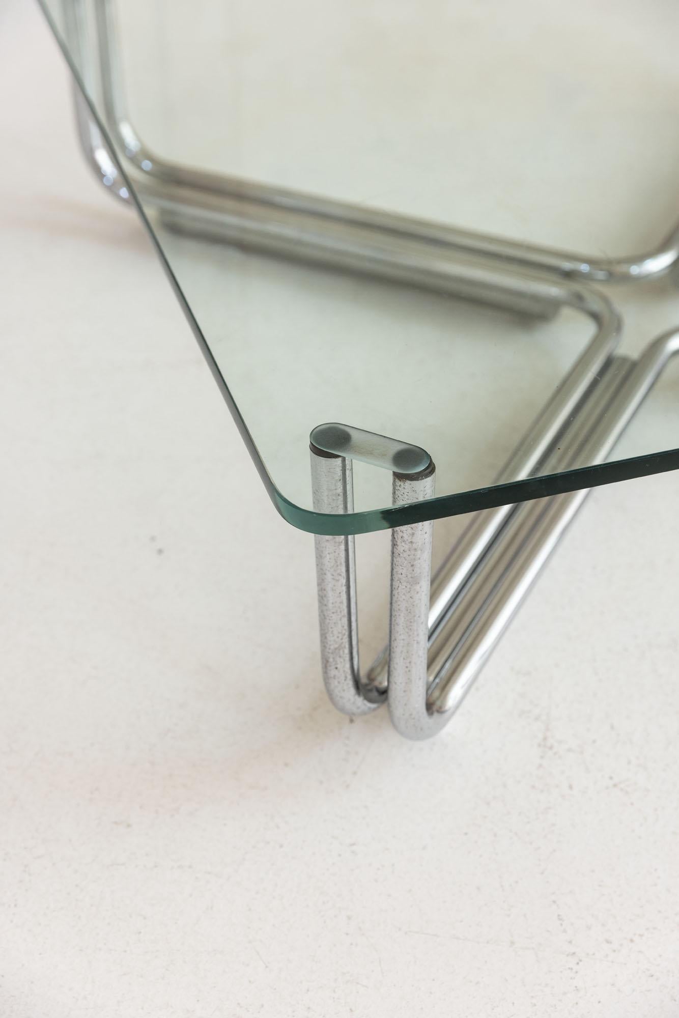 Mesa de café de mediados de siglo mod. 784 de Gianfranco Frattini para Cassina, Italia 1968 Moderno de mediados de siglo en venta