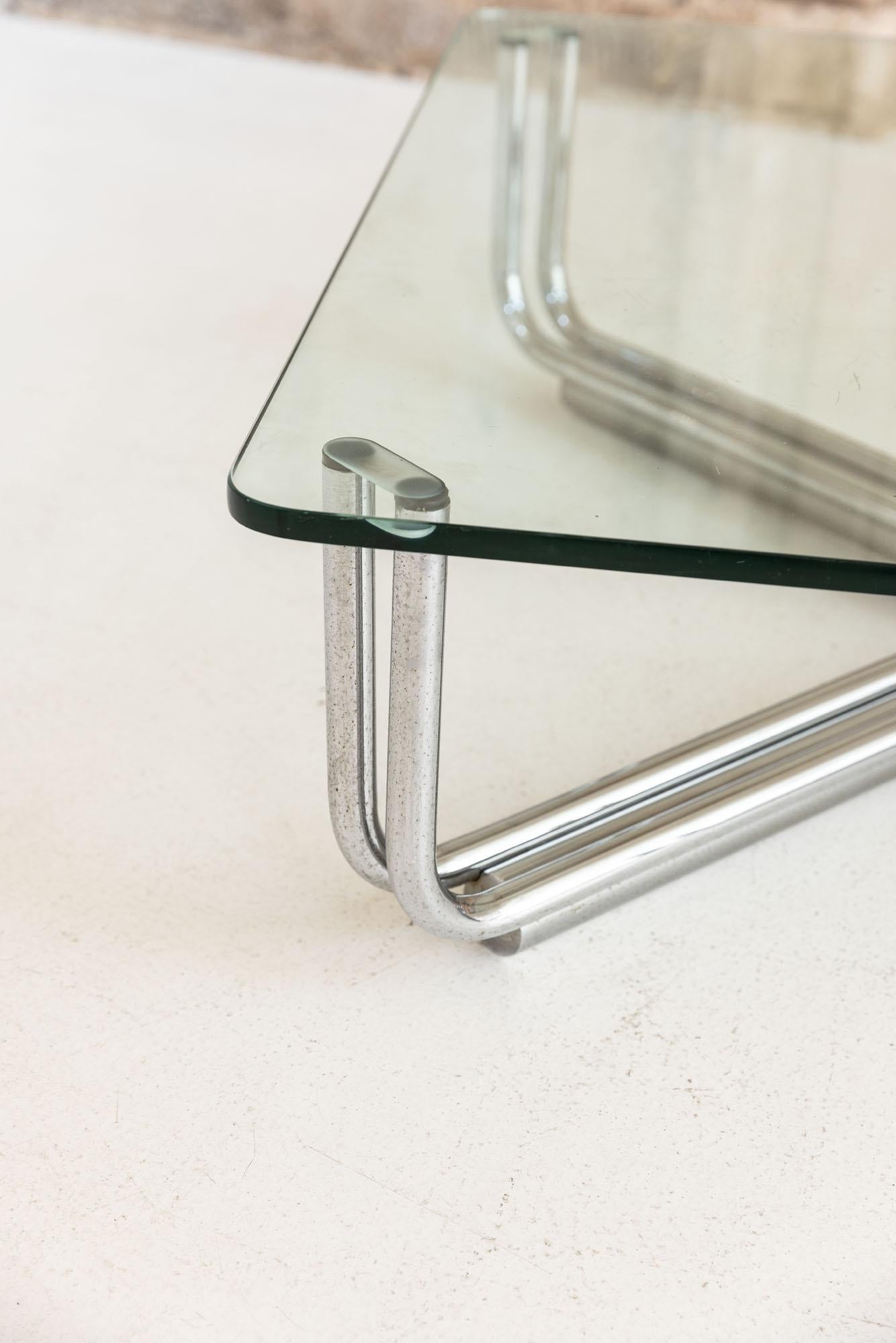Mesa de café de mediados de siglo mod. 784 de Gianfranco Frattini para Cassina, Italia 1968 mediados del siglo XX en venta