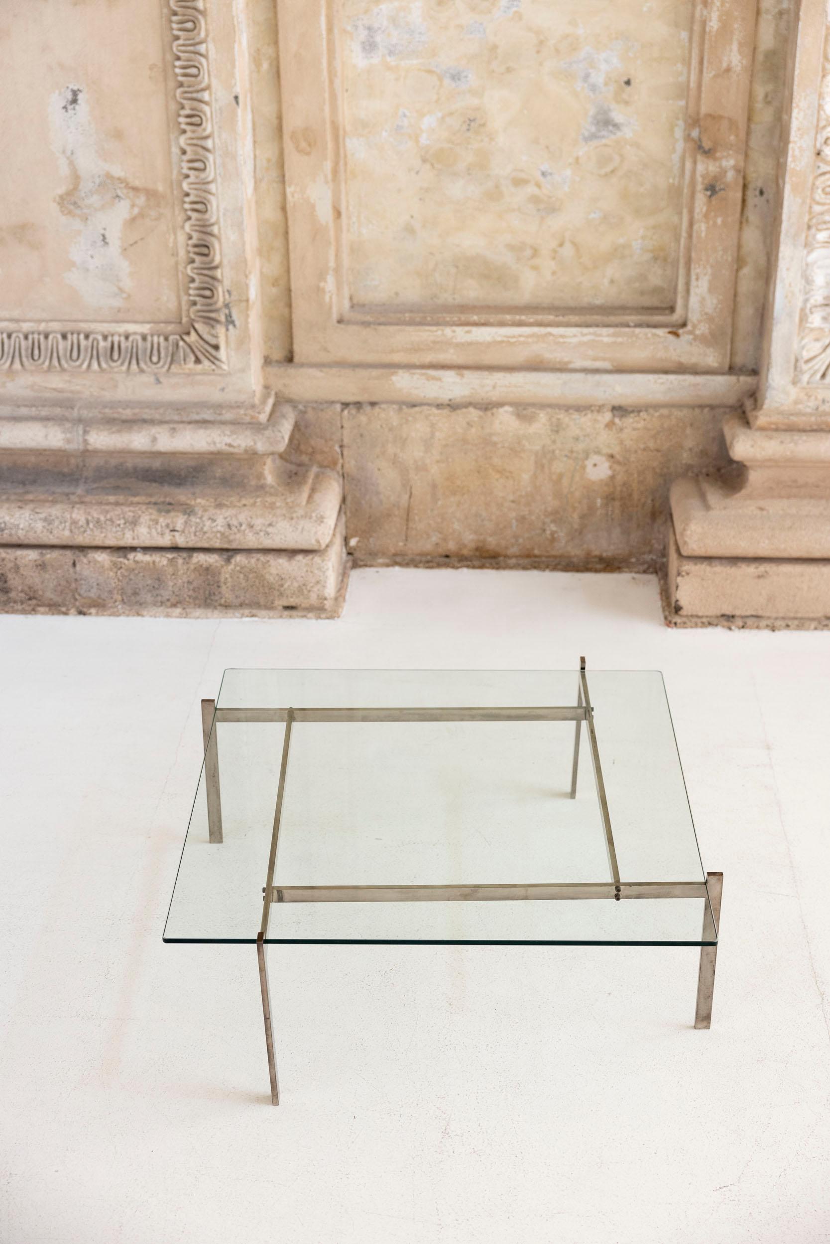Mid-Century Modern Midcentury coffe table mod. Pk61 by Poul Kjærholm for Fritz Hansen For Sale