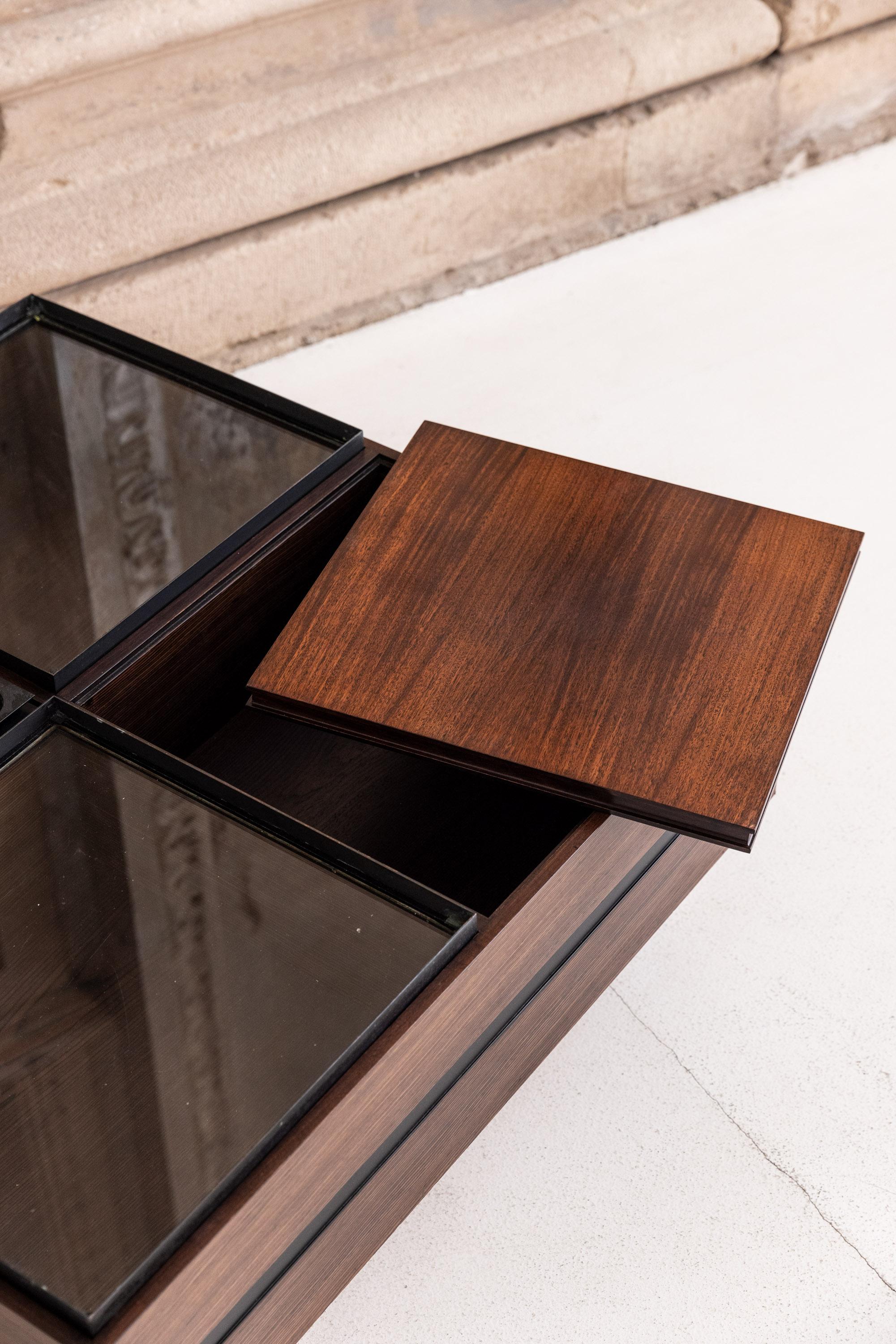 Midcentury coffee table attributed to Carlo Hauner for Forma For Sale 2