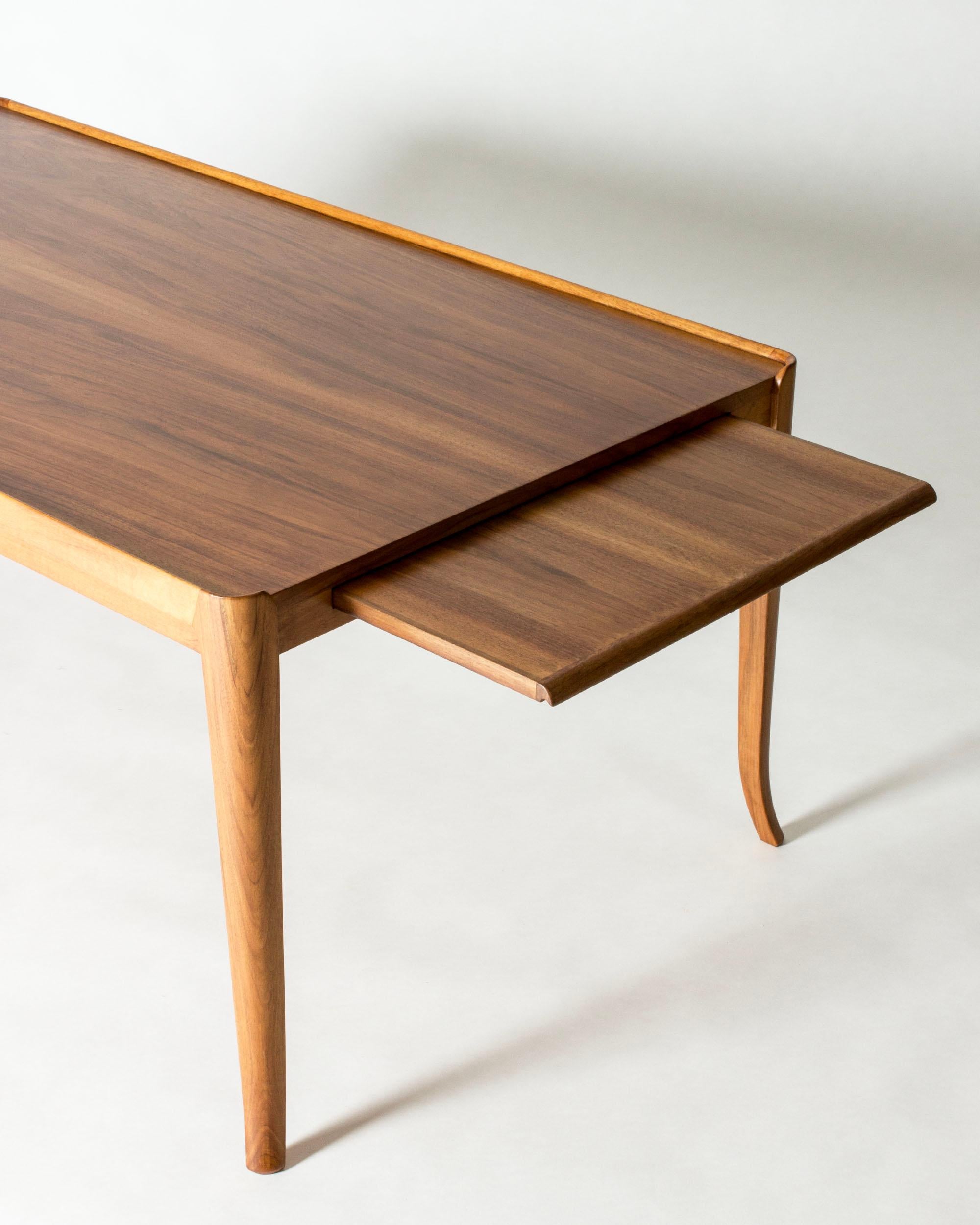 Midcentury Coffee Table by Alfred Kvarnholt, Sweden, 1940s For Sale 1