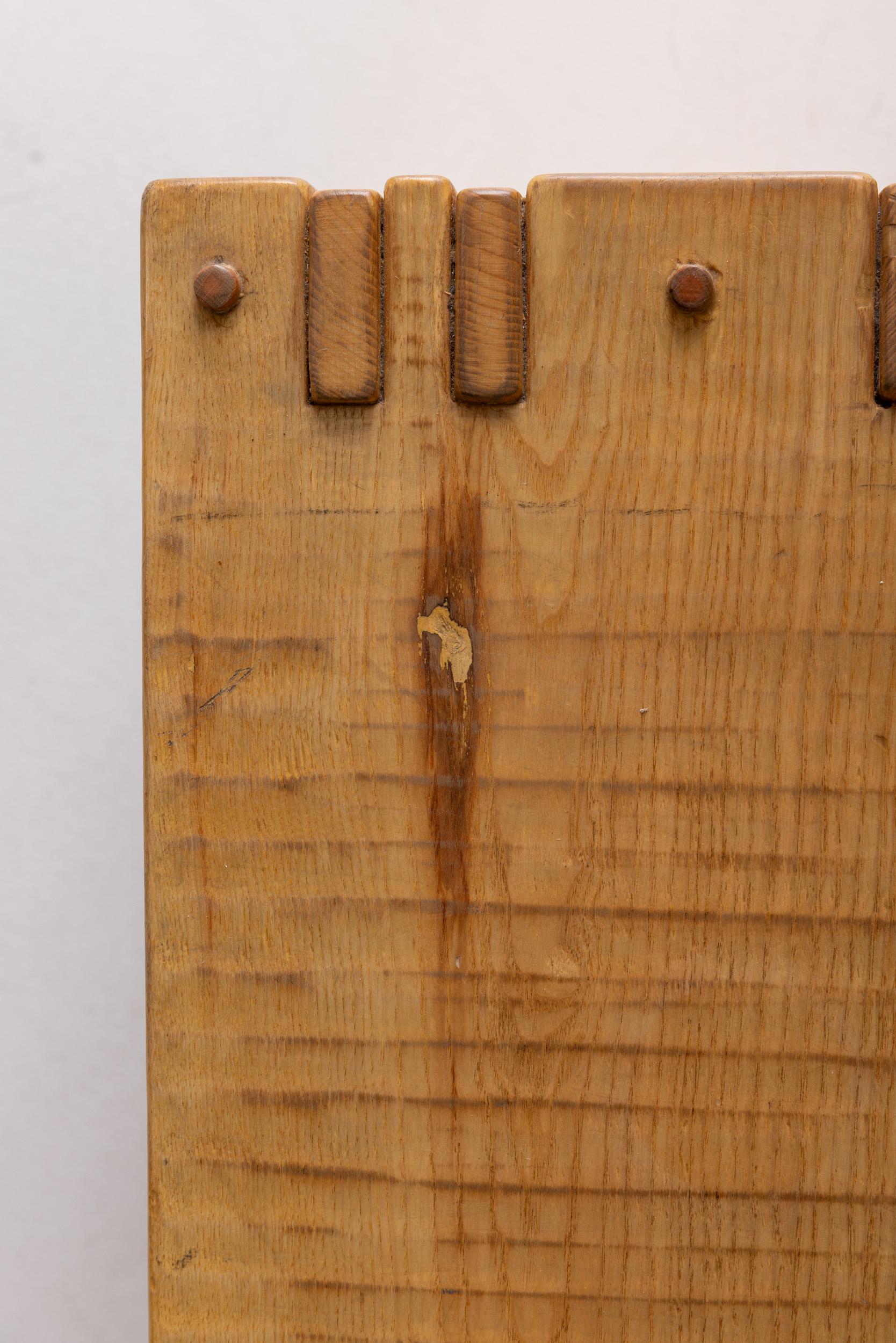 Bois Table basse du milieu du siècle dernier de Giuseppe Rivadossi pour Officina Rivadossi, Italie 1970 en vente