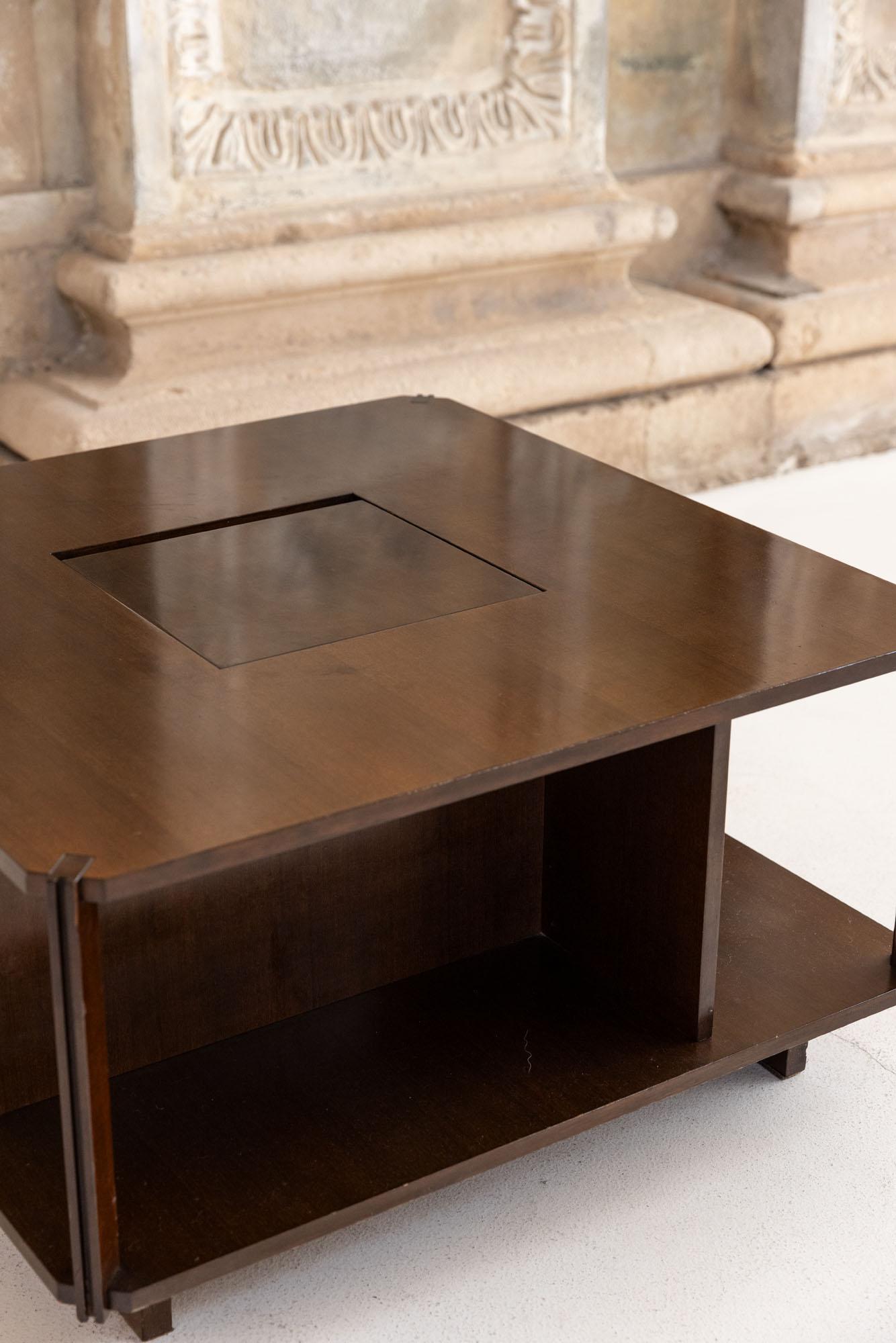 Mid-Century Modern Midcentury coffee table by Marco Zanuso for Techniform, Italy 1960s For Sale