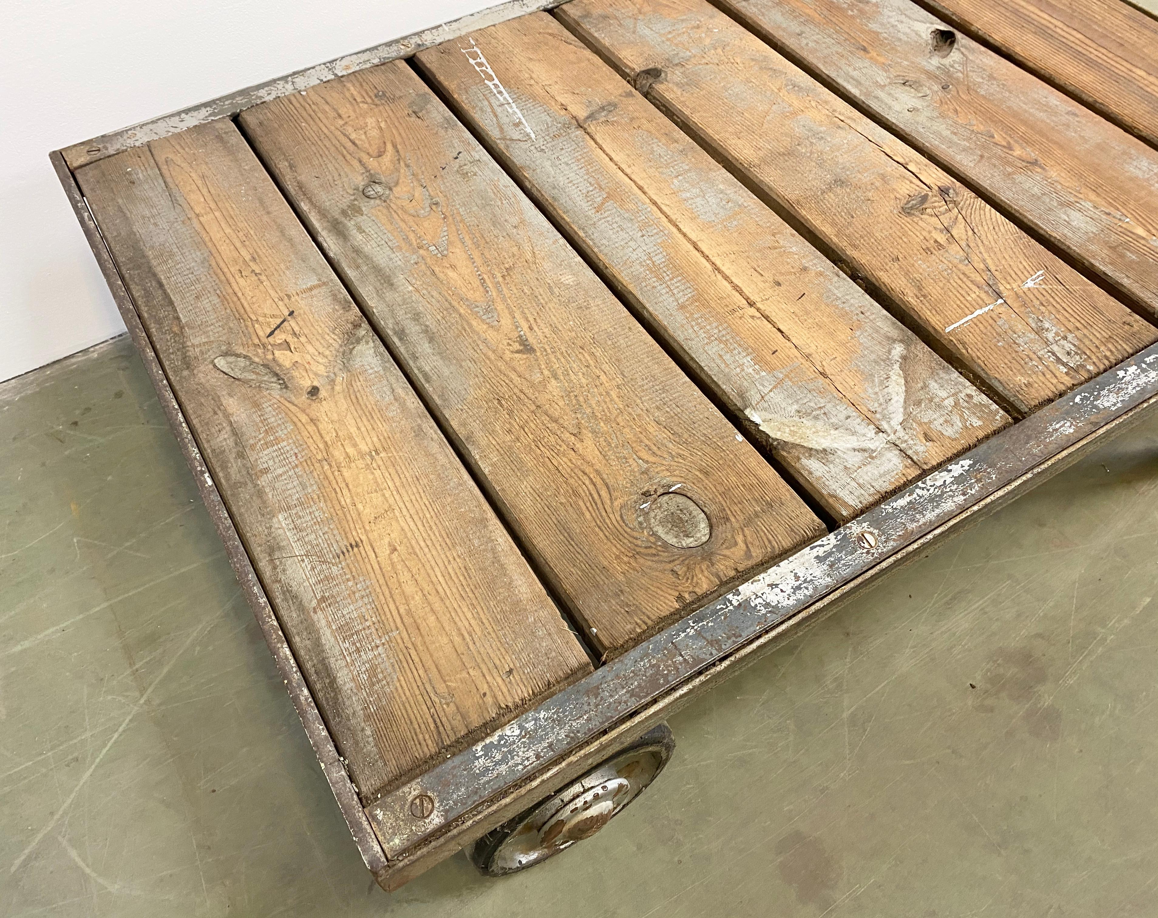 20th Century Midcentury Coffee Table Cart, 1950s