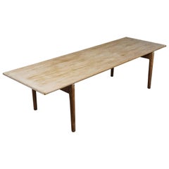 Midcentury Coffee Table Designed by Hans J. Wegner, Denmark, circa 1960