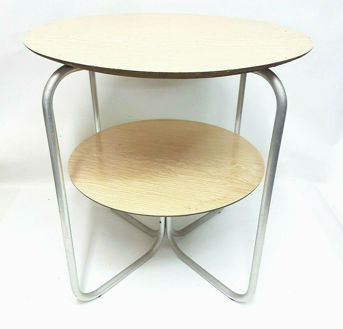 Métal Table basse du milieu du siècle fabriquée en Italie, années 1950 en vente