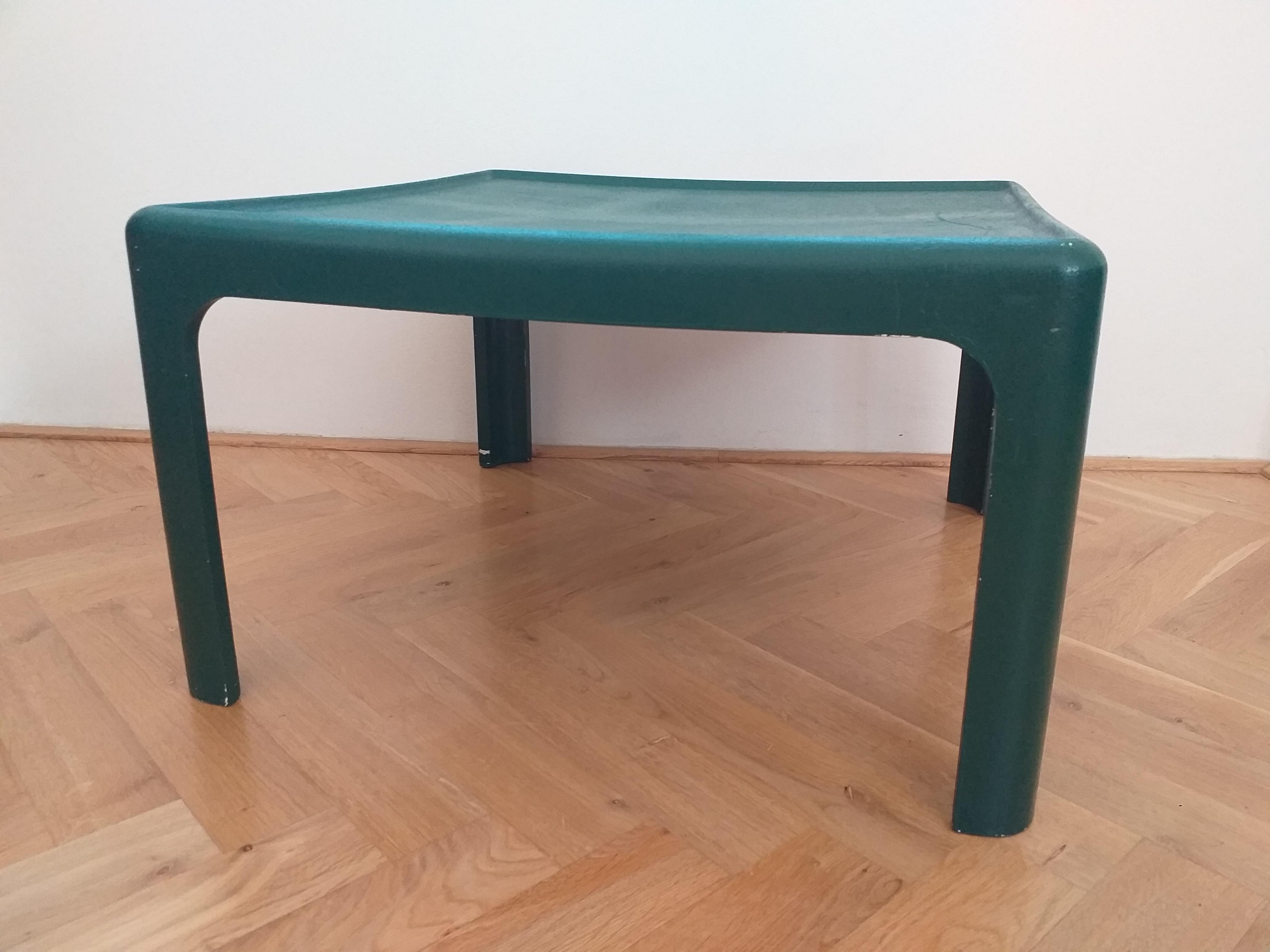 Lacquered Midcentury Coffee Table Peter Ghyczy and Ernst Moeckl Germany, 1970s For Sale