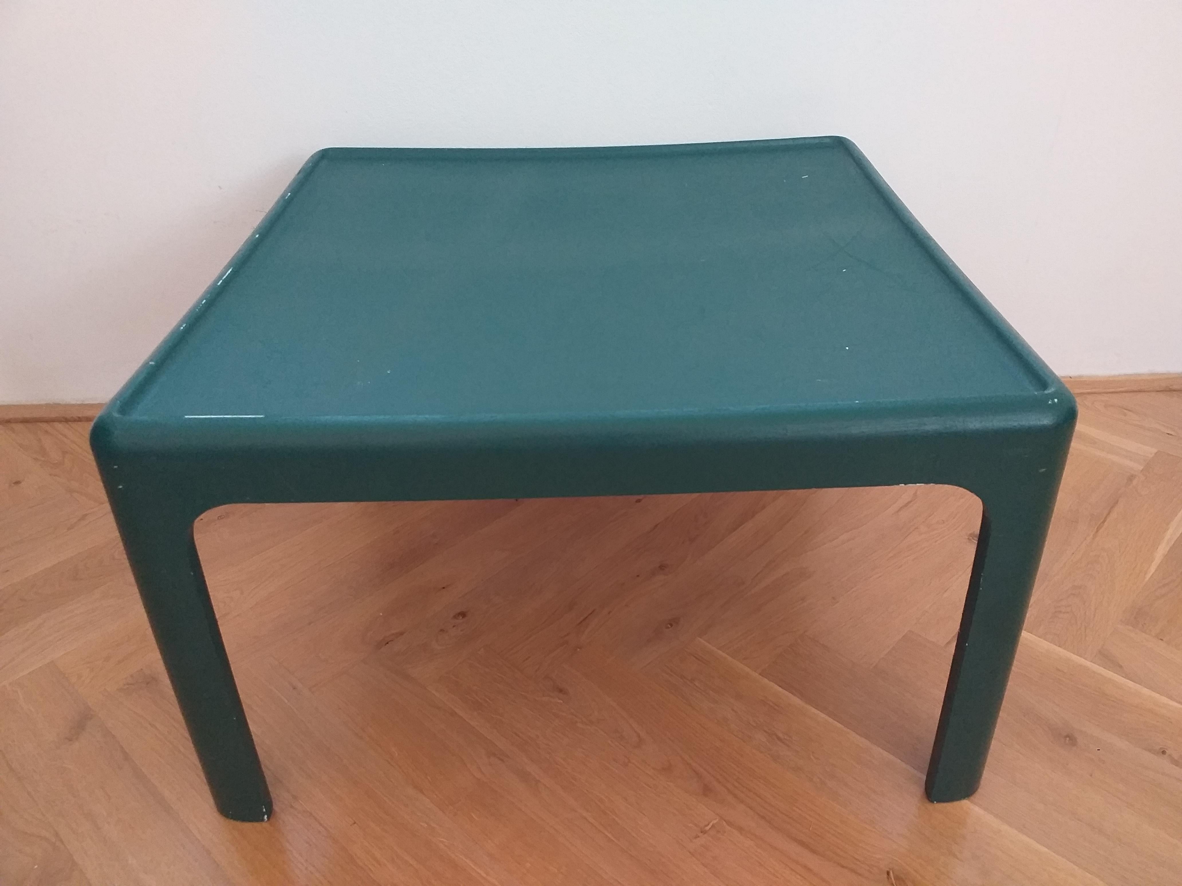 Late 20th Century Midcentury Coffee Table Peter Ghyczy and Ernst Moeckl Germany, 1970s For Sale