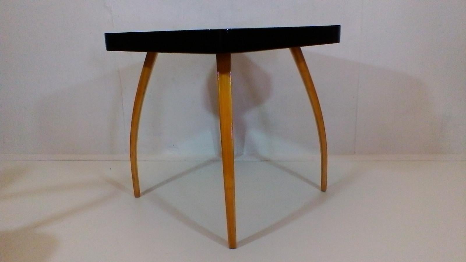 Czech Midcentury Coffee Table 'Spider' Design by Jindřich Halabal, 1930