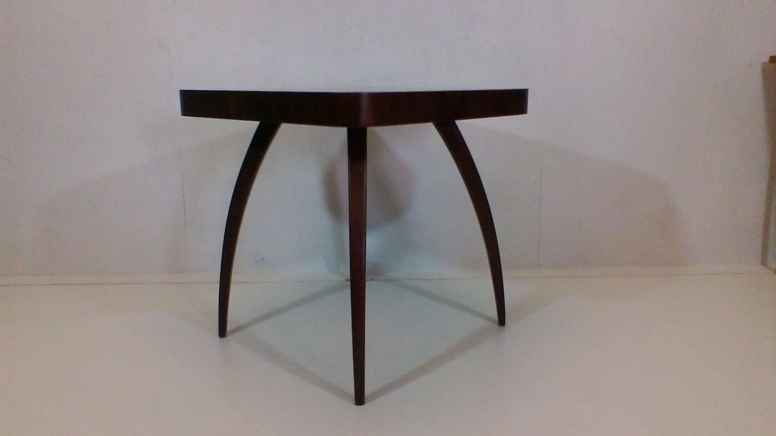 Wood Midcentury Coffee Table - Spider, Design by Jindřich Halabal, 1930