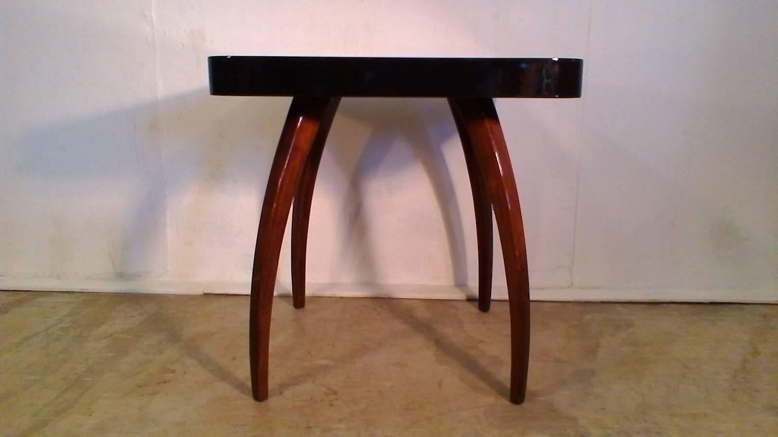 Mid-20th Century Midcentury Coffee Table, Spider, Design by Jindrich Halabala, 1930 For Sale