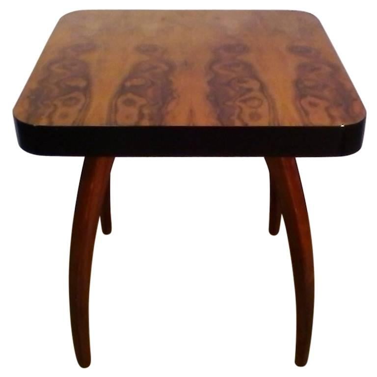 Midcentury Coffee Table, Spider, Design by Jindrich Halabala, 1930 For Sale