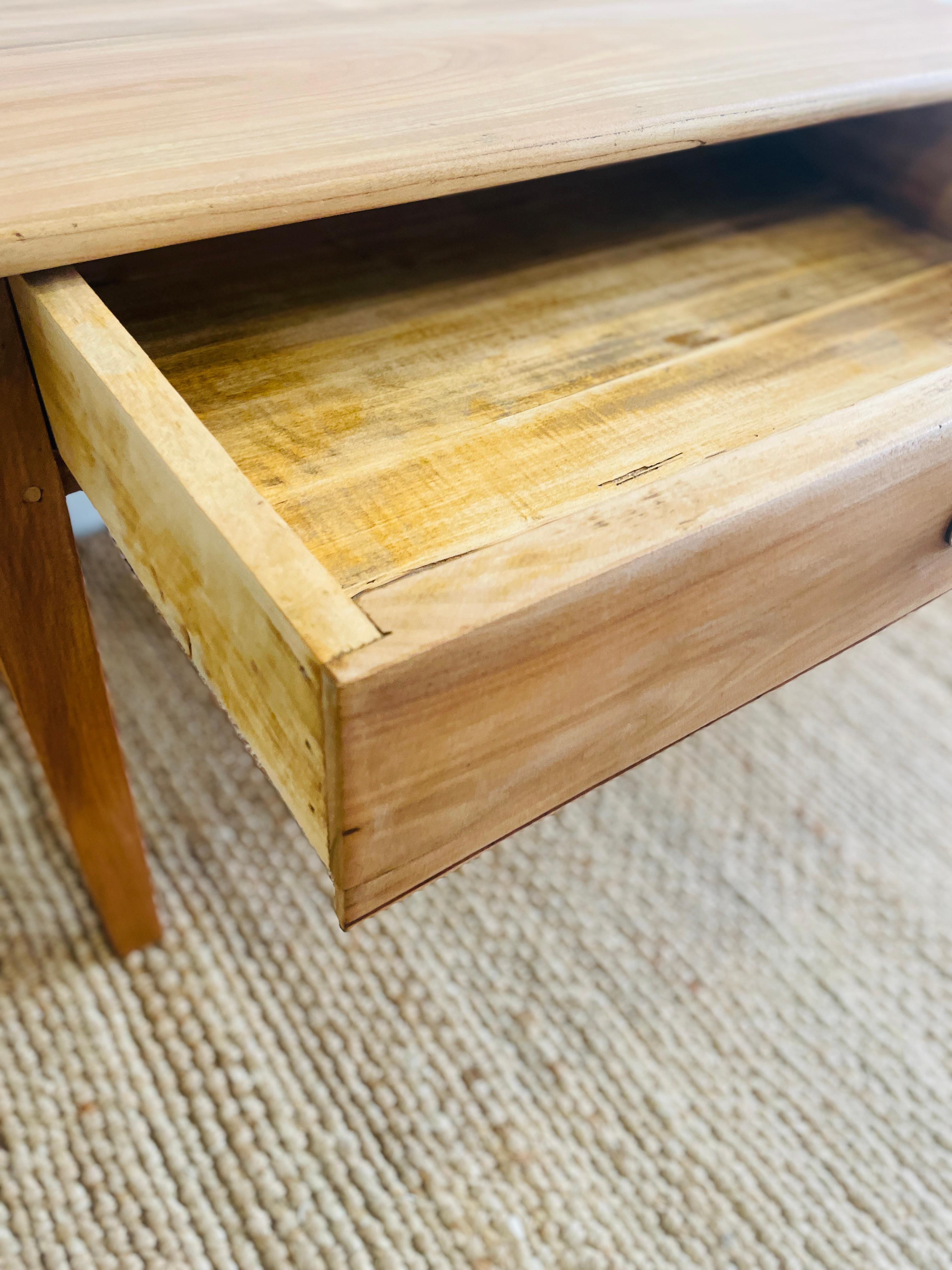 Mid-20th Century Midcentury Coffee Table with Drawer For Sale