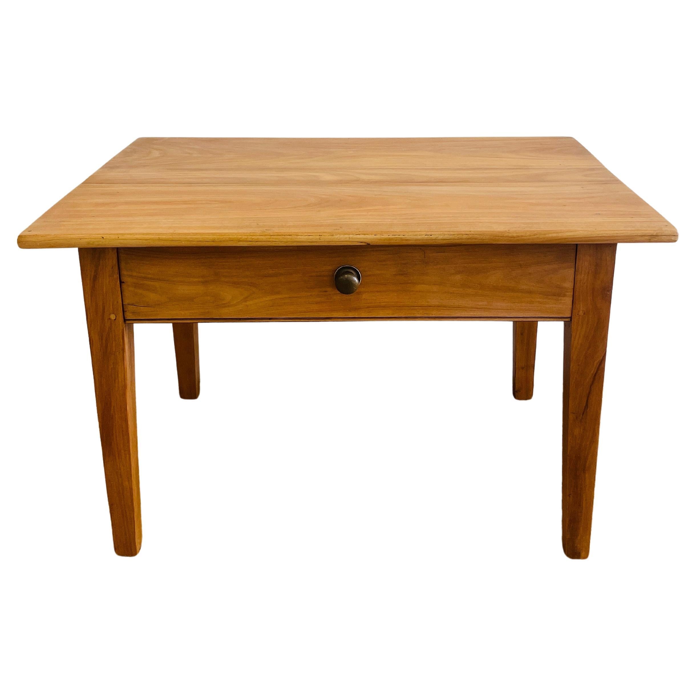 Midcentury Coffee Table with Drawer