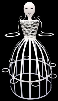 Sculpture de milieu de siècle Colette Gueden Plant Stand