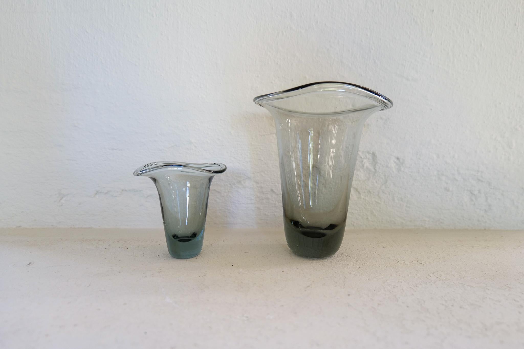 Midcentury Collection of 4 Sculptural Pieces Kosta Vicke Lindstrand Sweden 1950s For Sale 2