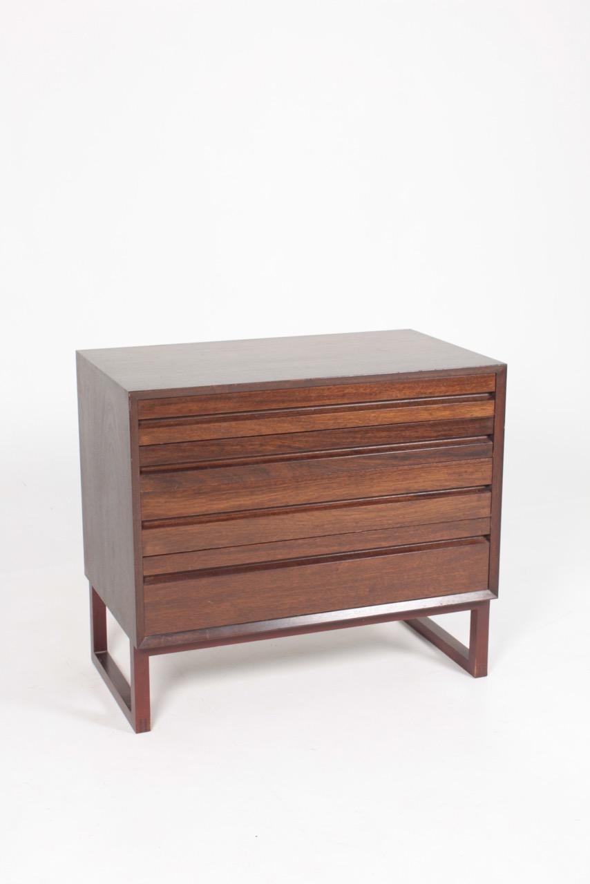 Mid-20th Century Midcentury Commode and Two Cabinets in Mahogany by Cado, Made in Denmark, 1960s