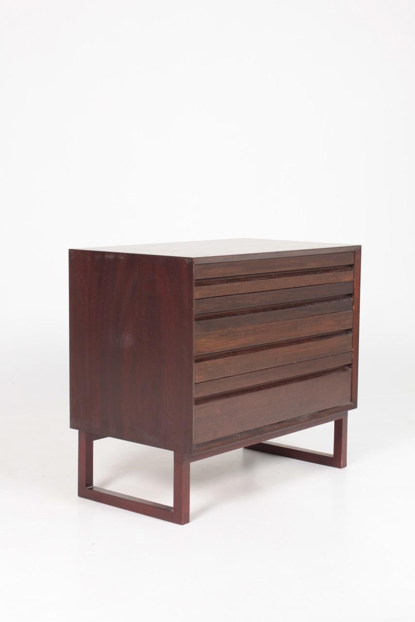 Midcentury Commode and Two Cabinets in Mahogany by Cado, Made in Denmark, 1960s 1