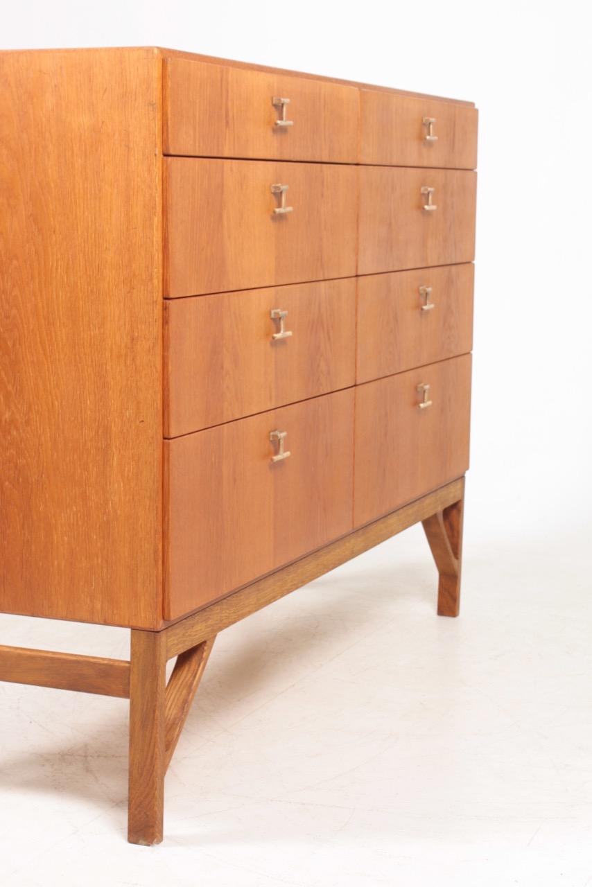 Midcentury Commode in Oak by Børge Mogensen, Danish Modern, 1950s 1