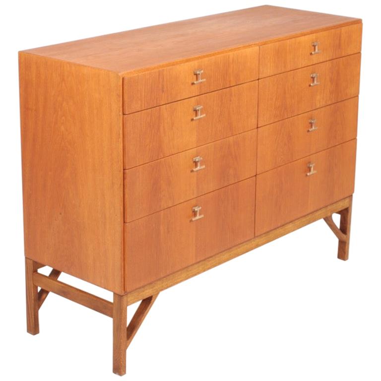 Midcentury Commode in Oak by Børge Mogensen, Danish Modern, 1950s