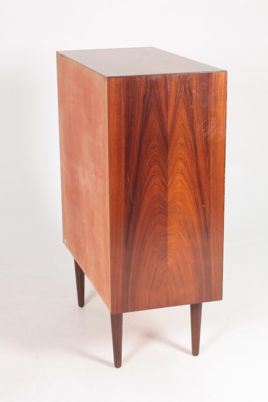 Midcentury Commode in Rosewood by Svend Langkilde, 1960s Danish Design For Sale 4