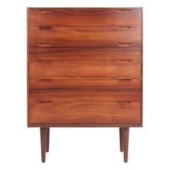 Commode du milieu du siècle dernier en bois de rose de Svend Langkilde, design danois des années 1960