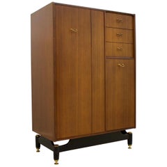 Midcentury Compact Tallboy Wardrobe from G-Plan, 1960s