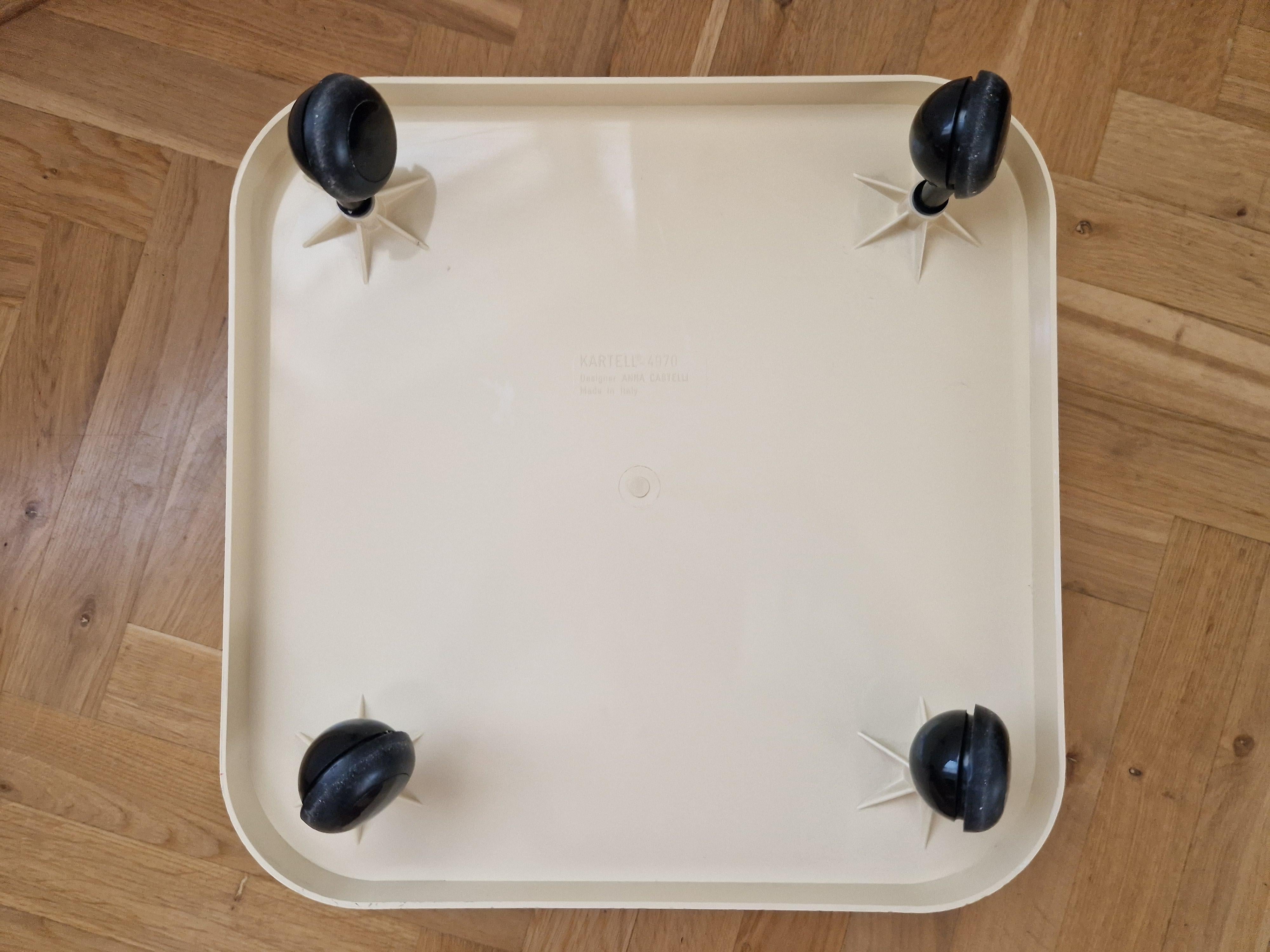 Nachttisch „Componibili“ aus der Mitte des Jahrhunderts, Anna Castelli für Kartell, Italien, 1960er Jahre im Angebot 5