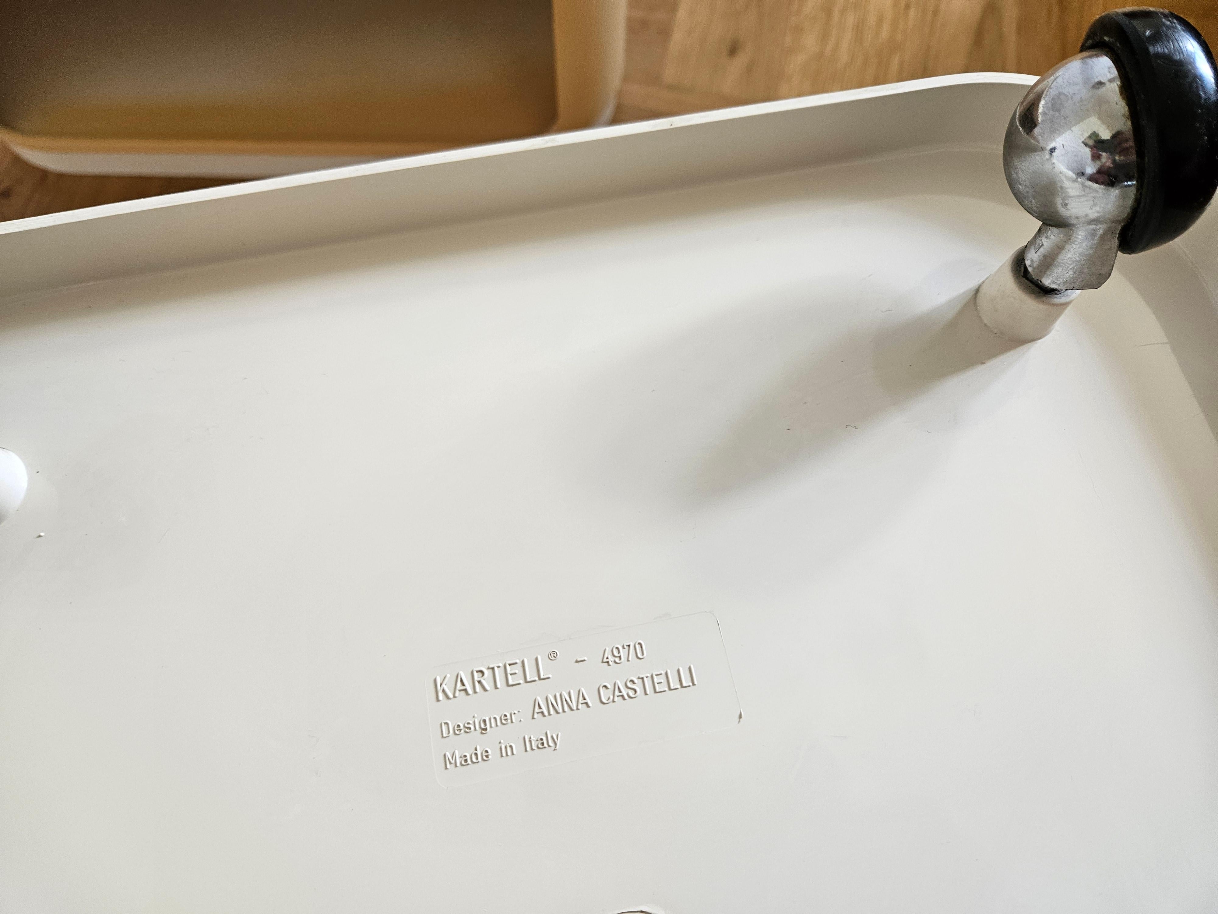 Nachttisch „Componibili“ aus der Mitte des Jahrhunderts, Anna Castelli für Kartell, Italien, 1960er Jahre im Angebot 5