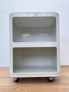 MIdcentury "Componibili" Bedside Table, Anna Castelli for Kartell, Italy, 1960s