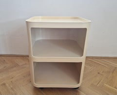 MIdcentury "Componibili" Bedside Table, Anna Castelli for Kartell, Italy, 1960s