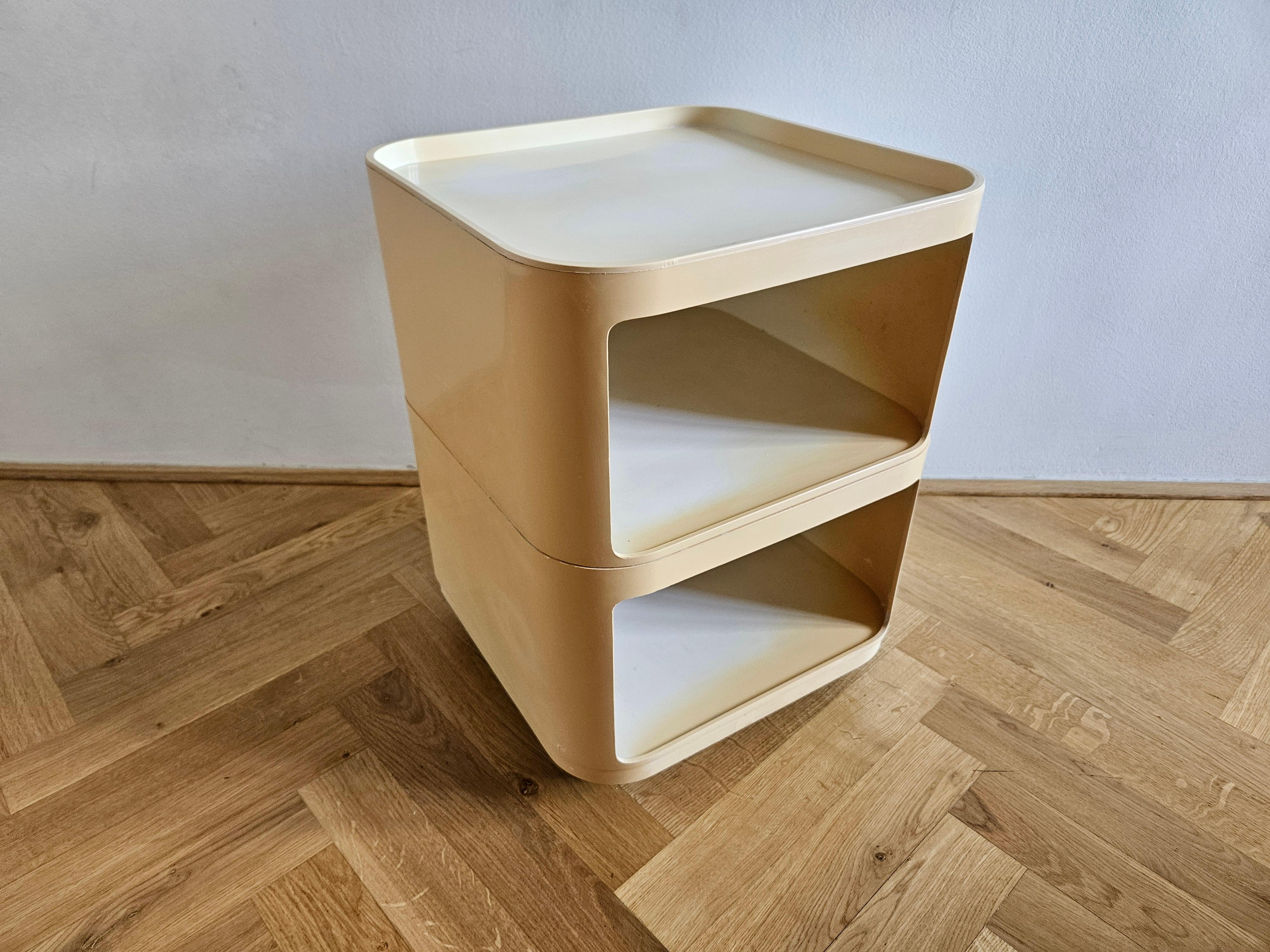 Nachttisch „Componibili“ aus der Mitte des Jahrhunderts, Anna Castelli für Kartell, Italien, 1960er Jahre im Angebot 1