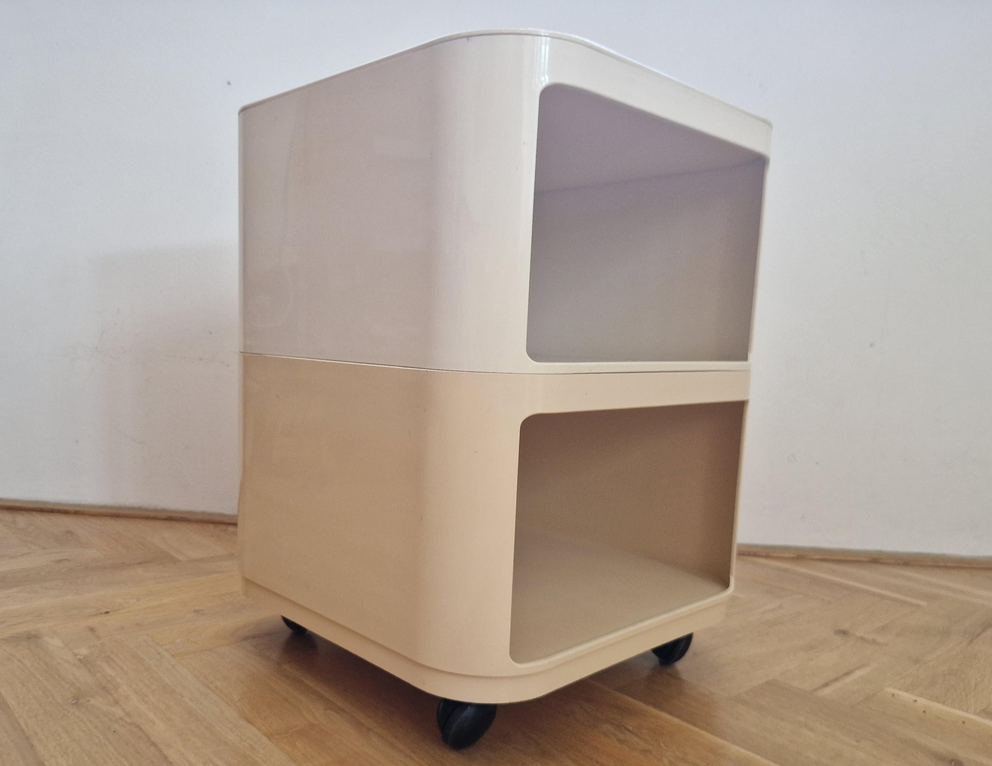 Nachttisch „Componibili“ aus der Mitte des Jahrhunderts, Anna Castelli für Kartell, Italien, 1960er Jahre im Angebot 3