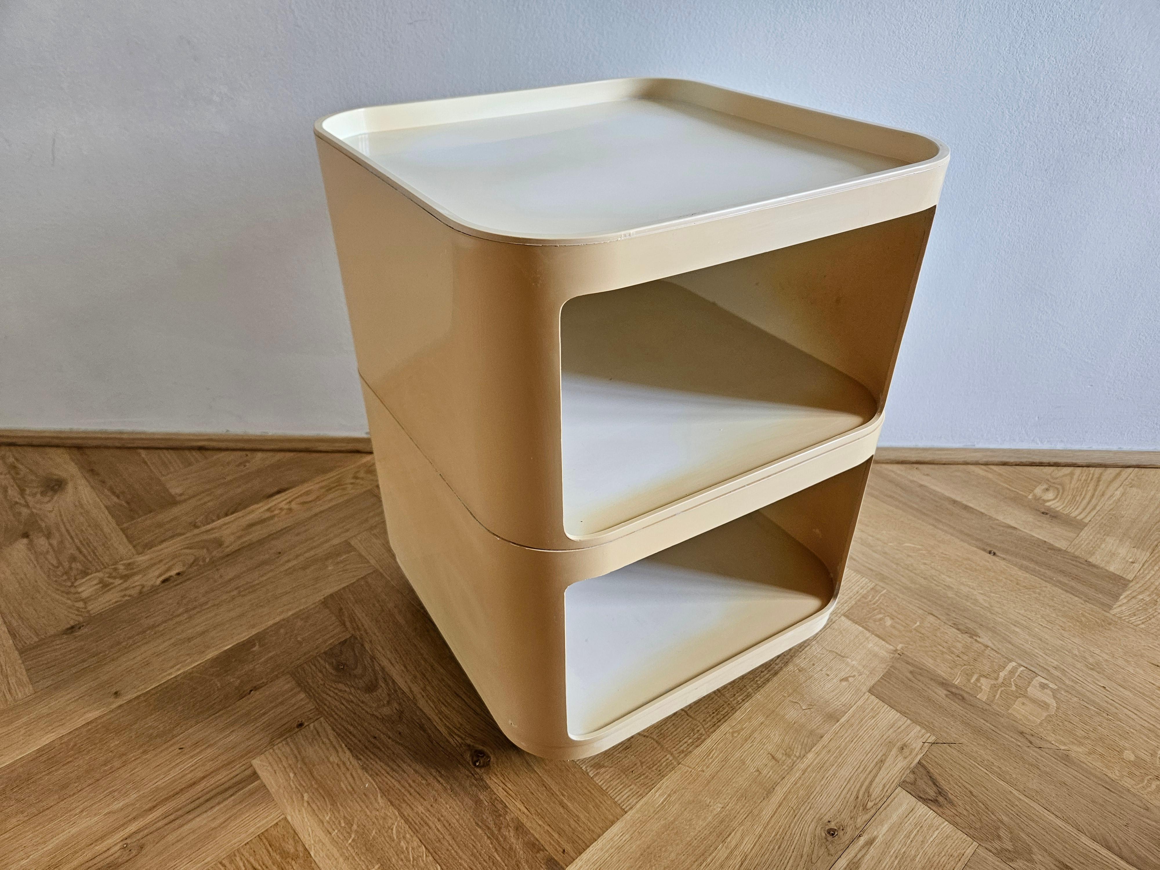 Nachttisch „Componibili“ aus der Mitte des Jahrhunderts, Anna Castelli für Kartell, Italien, 1960er Jahre im Angebot 2