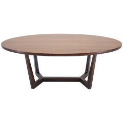 Used Midcentury Conference Table by Dřevotvar, 1960s
