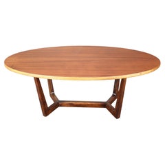 Midcentury Conference Table by Dřevotvar, 1960s