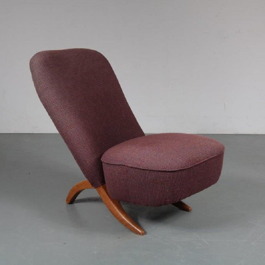 Midcentury Congo Chair by Theo Ruth for Artifort For Sale 3