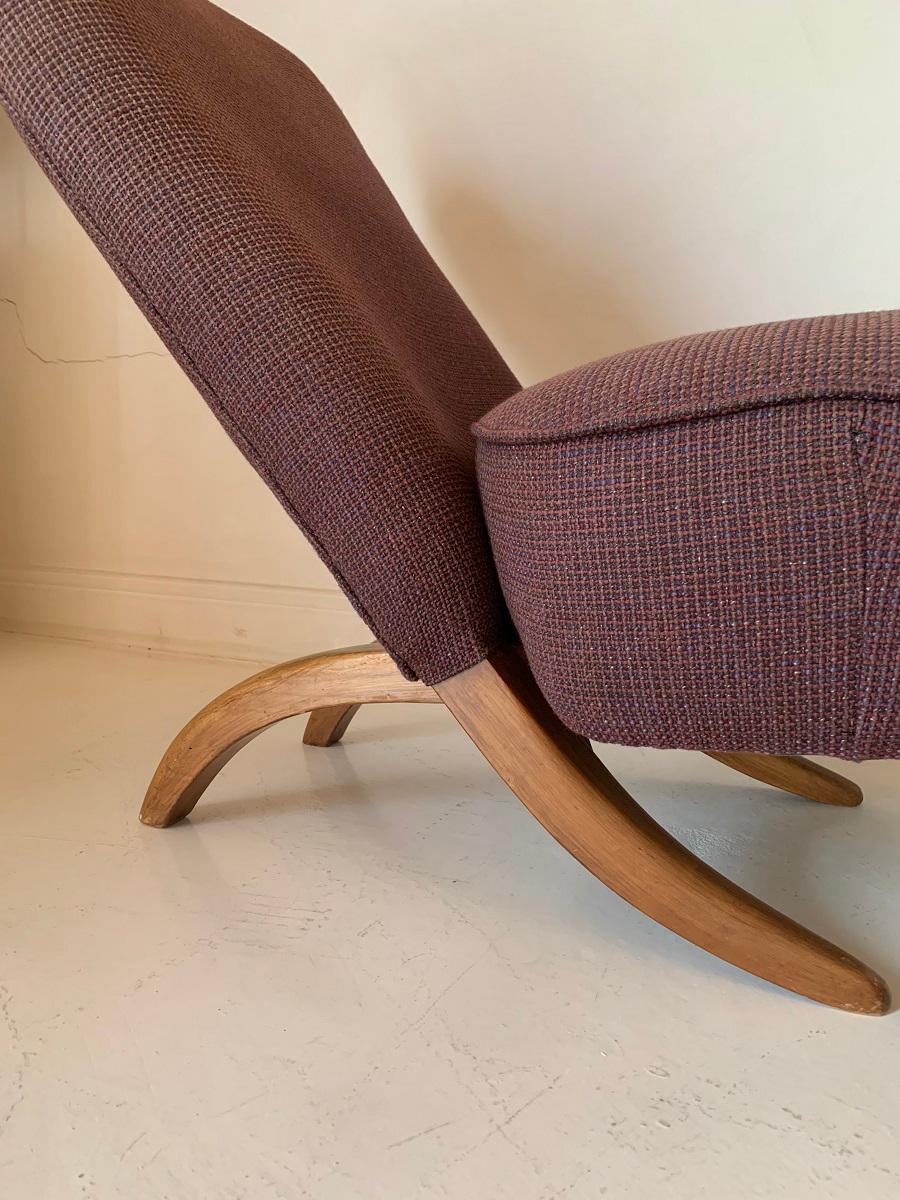 Midcentury Congo Chair by Theo Ruth for Artifort For Sale 1