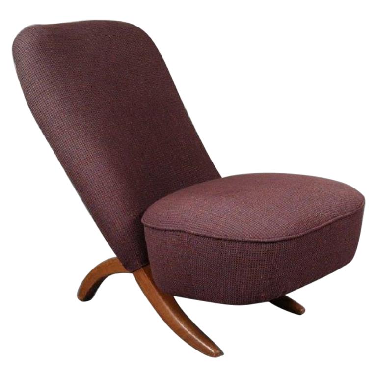Midcentury Congo Chair by Theo Ruth for Artifort For Sale