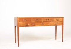 Midcentury Console in Mahogany Designed by Frode Holm, 1950s