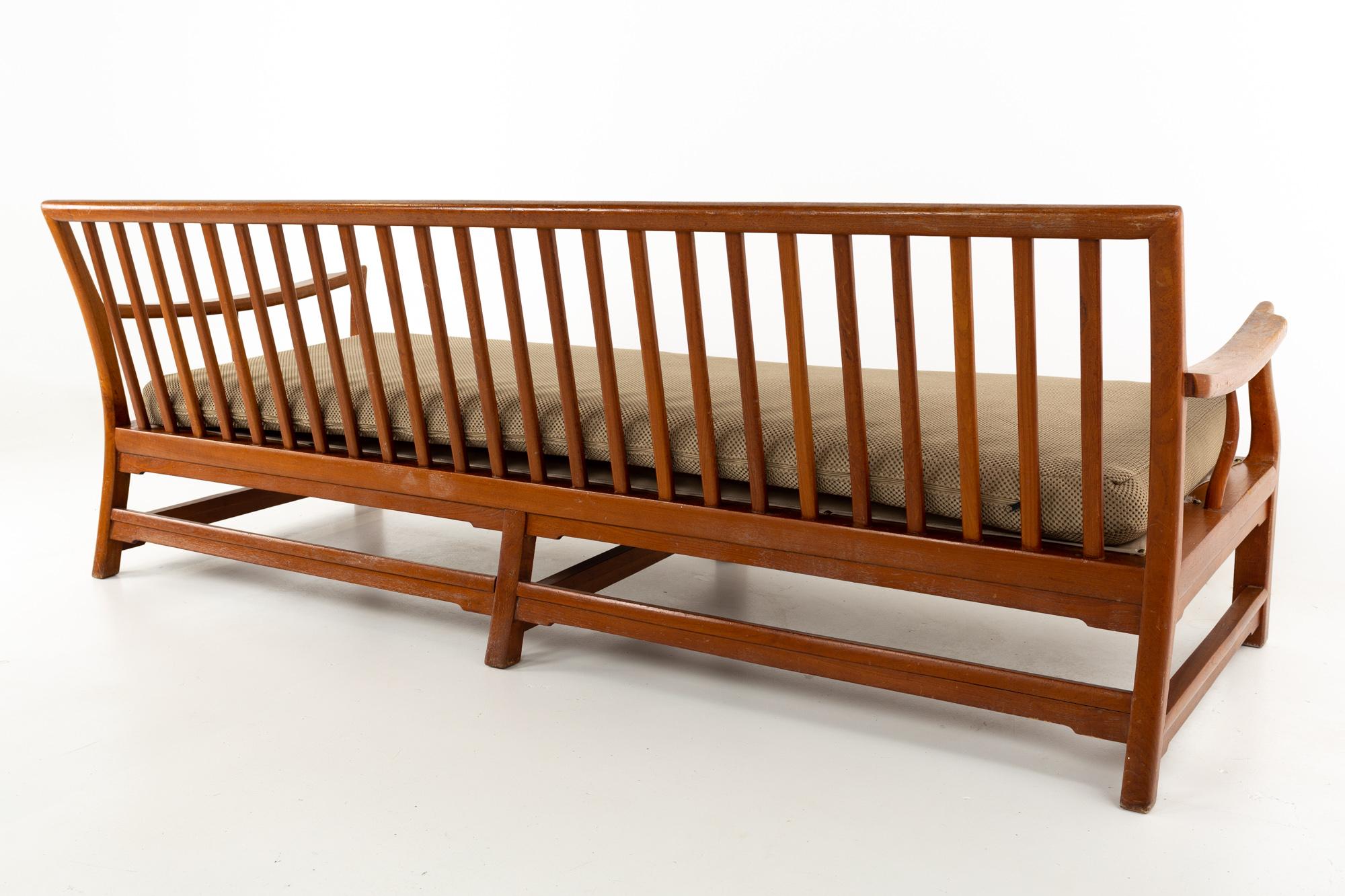 Mid Century Convertible Daybed Sofa 1