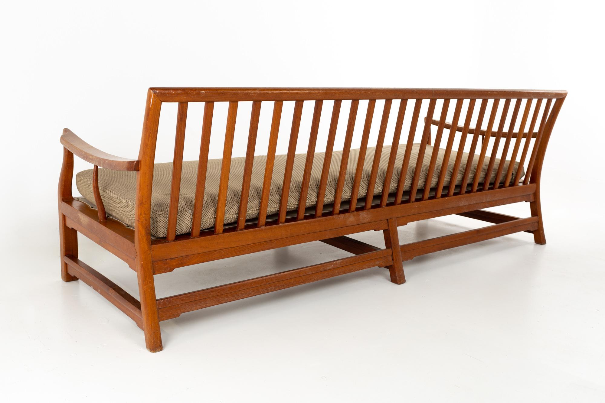 Mid Century Convertible Daybed Sofa 2