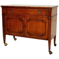 Serveur barcart convertible du milieu du siècle par Mount Airy Furniture