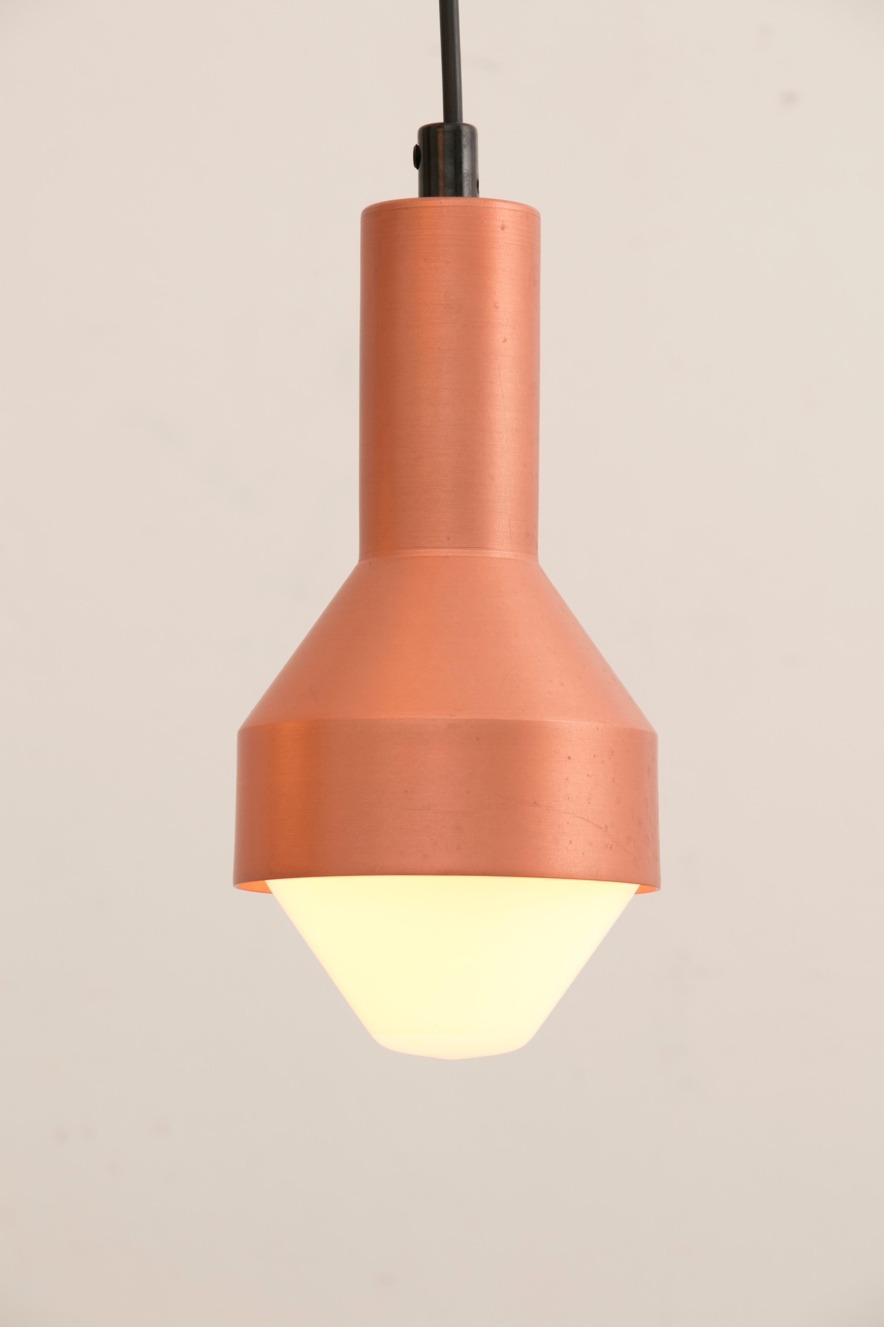 Mid-Century Copper Pendant Light by Tapio Wirkkala, c.1959 For Sale 3