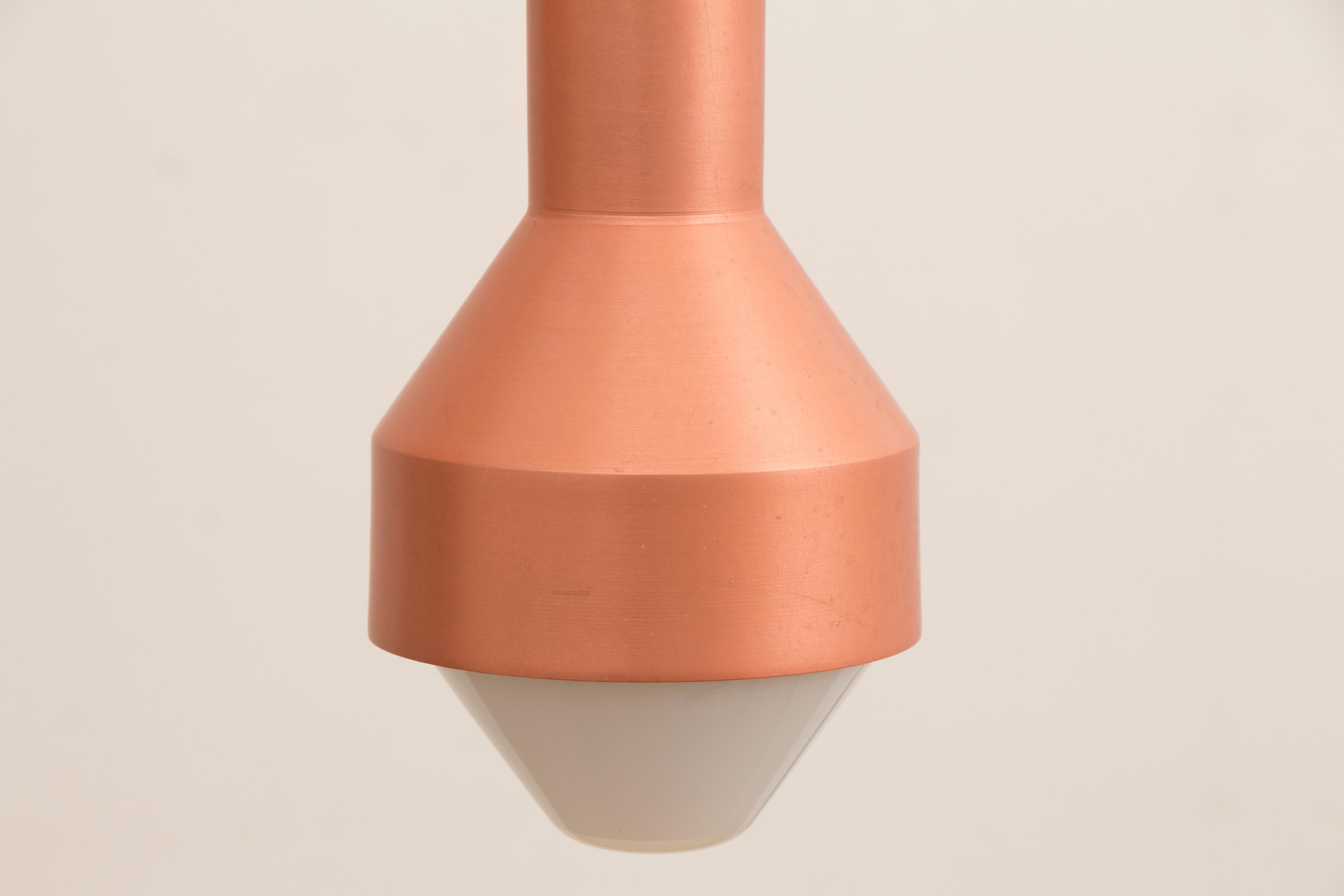 20th Century Mid-Century Copper Pendant Light by Tapio Wirkkala, c.1959 For Sale