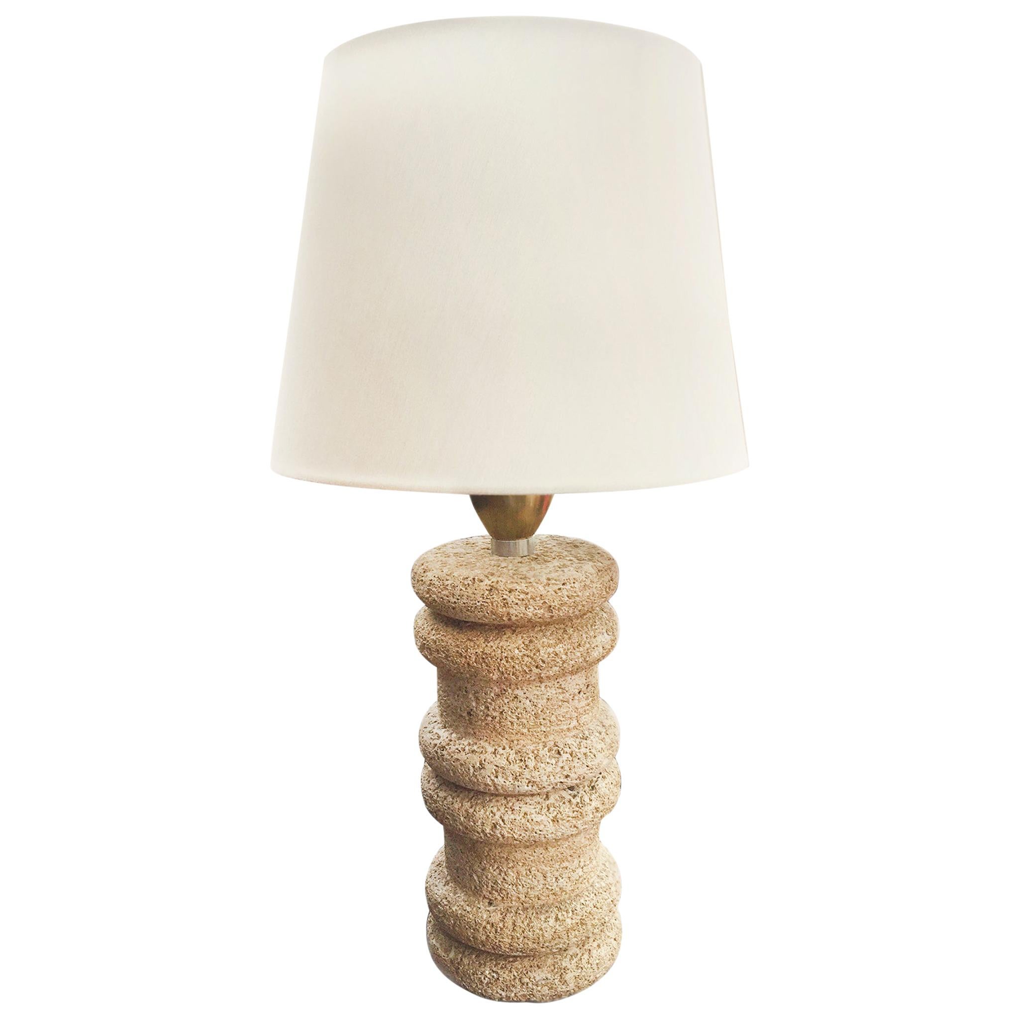 Midcentury Coral Table Lamp