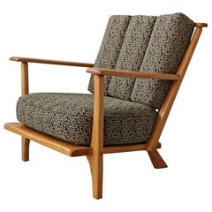 Midcentury Craftsman Style Lounge Chair by Cushman
